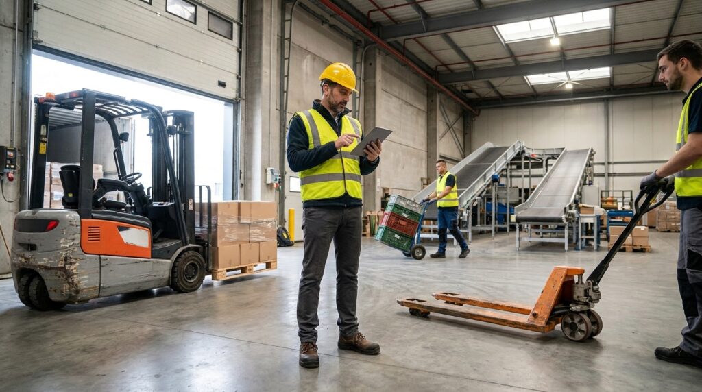 Photo material handling equipment selection guide
