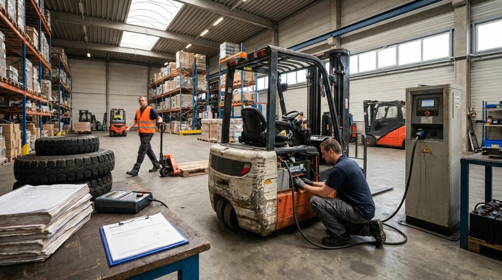 Photo Material Handling Equipment Total Cost of Ownership