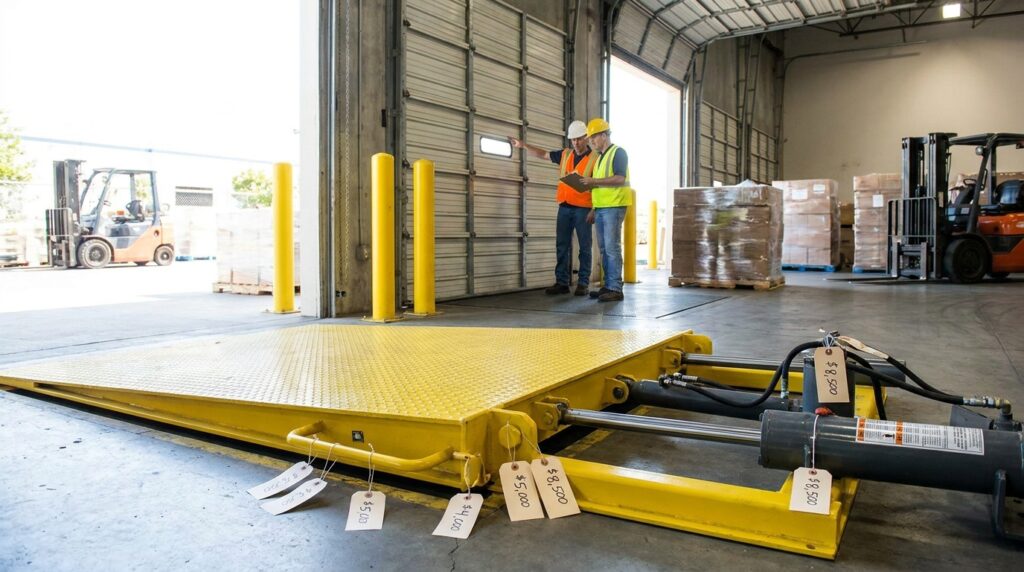Photo loading dock equipment cost
