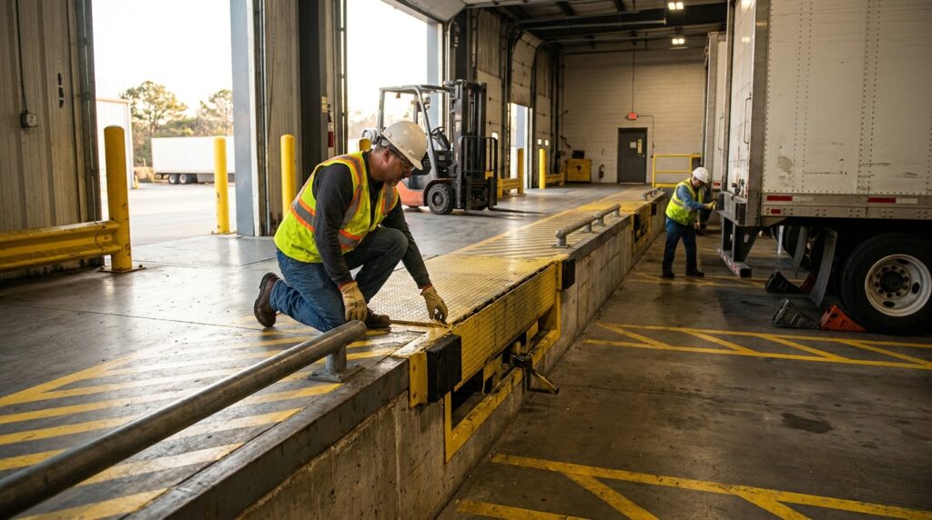 Photo OSHA loading dock safety requirements