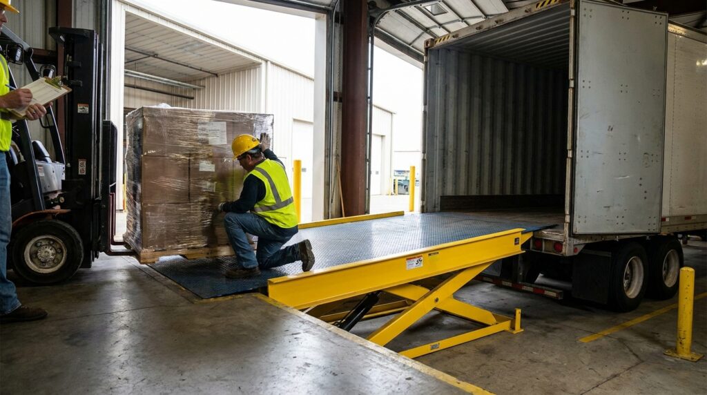 Photo dock leveler capacity selection guide